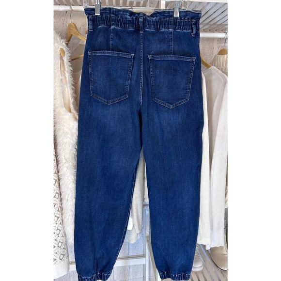 Express Women's Size 12R Super High Waisted Elastic Waist Jogger Jeans #0173 - Picture 2 of 11